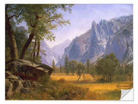 Naklejka na ścianę Yosemite Valley