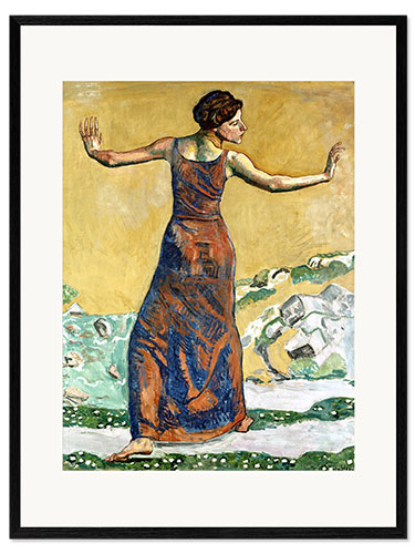 Framed art print Joyous Woman, 1911