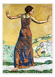 Plakat  Joyous Woman - Ferdinand Hodler