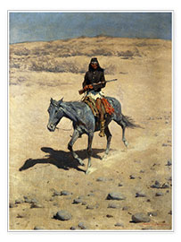 Wall print  Apache Scout - Frederic Remington
