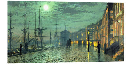 Gallery print City Docks by Moonlight