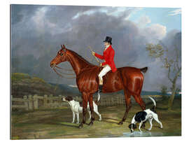 Gallery print A Huntsman and Hounds, 1824