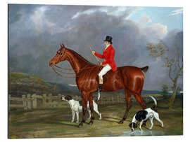 Magnettafel Ein Jäger und Jagdhunde, 1824