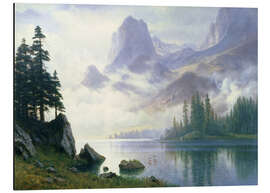 Magnettafel Berge aus dem Nebel