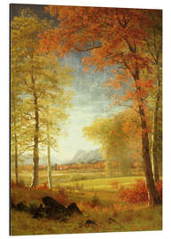 Aluminium print Autumn in Oneida County, New York