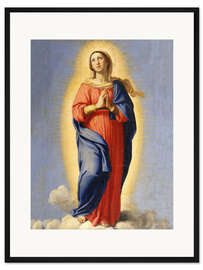 Gerahmter Kunstdruck Die unbefleckte Empfängnis