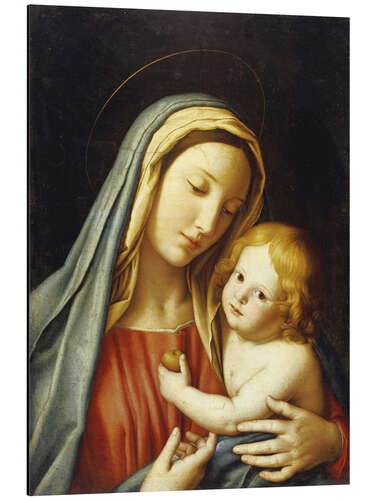 Aluminium print Madonna with Child