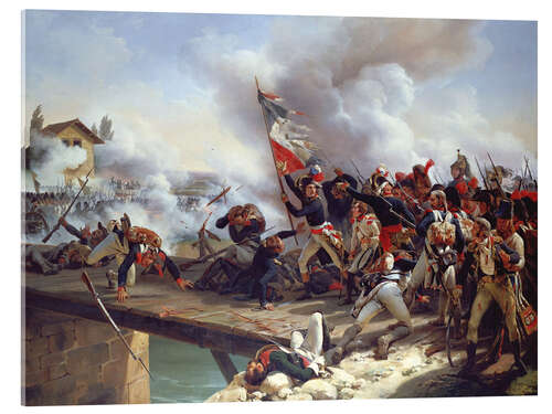 Cuadro de metacrilato The Battle of Pont d'Arcole, 1826