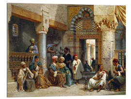 Gallery print Arabic Figures in a Coffee House