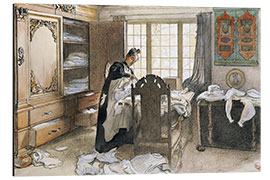 Aluminium print Karin by the Linen Cupboard, 1906