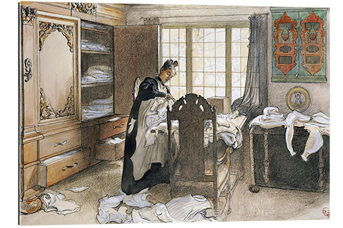 Gallery print Karin by the Linen Cupboard, 1906