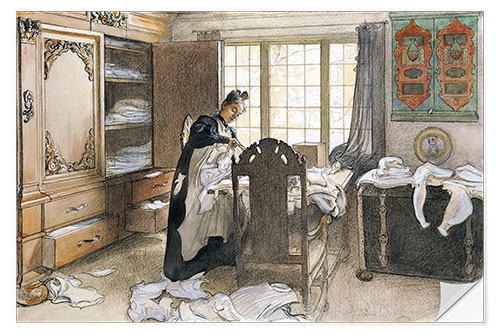 Sisustustarra Karin by the Linen Cupboard, 1906