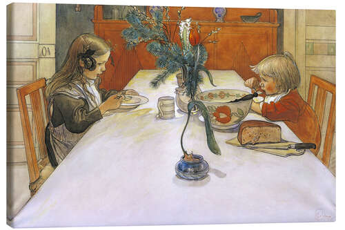 Quadro em tela The Evening Meal, 1905