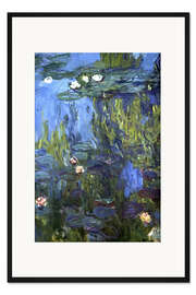 Gerahmter Kunstdruck Seerosen V