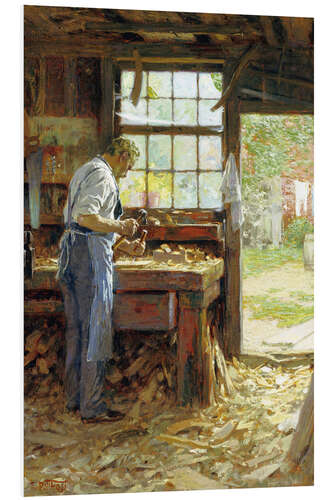 Foam board print Village Carpenter