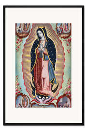 Gerahmter Kunstdruck Jungfrau von Guadalupe