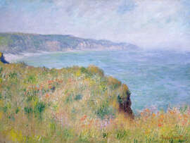 Magnettafel Rand der Klippe, Pourville