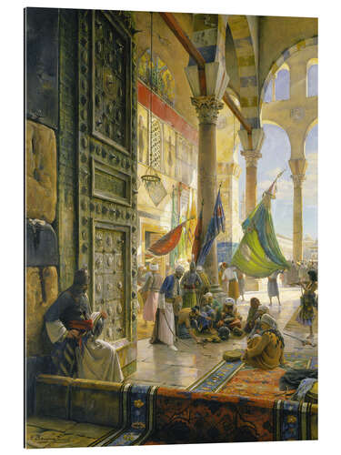 Gallery print Forecourt of the Ummayad Mosque, Damascus, 1890