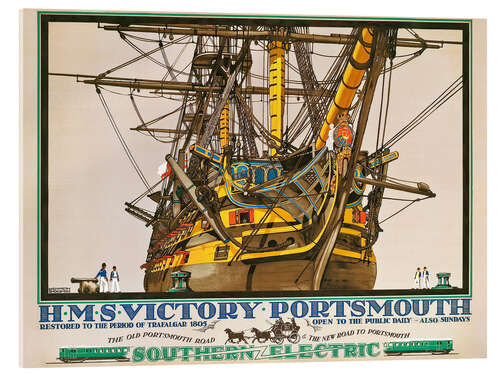 Akryylilasitaulu H.M.S. Victory, Portsmouth