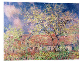 Foam board print Springtime at Giverny, 1886