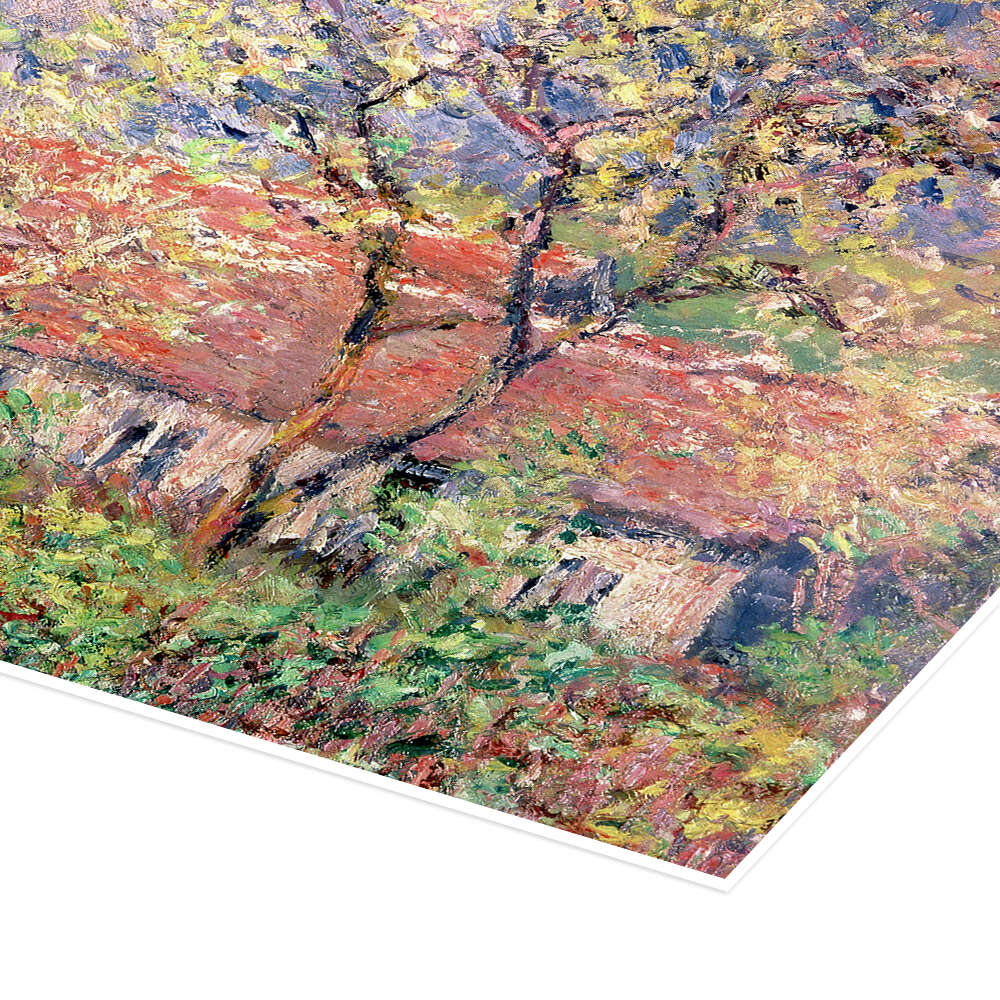 Claude Monet,Meadow at Giverny, Autumn, 1886,large wall art,framed wall art,canvas wall art,large on sale canvas,M5505