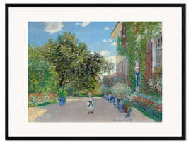 Framed art print The Artist's House at Argenteuil