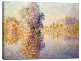 Canvas print Early Morning on the Seine at Giverny