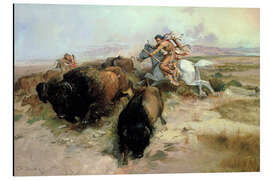 Magnettafel Buffalo Hunt, 1897