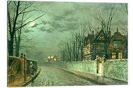 Galleriataulu Old English House, Moonlight after Rain