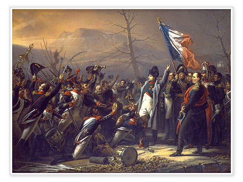 Poster Napoleon returning from Elba