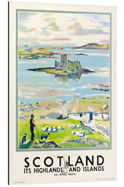 Aluminium print Scotland, it's Highlands and Islands - Scottish School