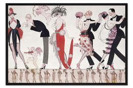 Gerahmter Kunstdruck Der Tango