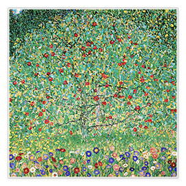 Tavla  Äppelträd I - Gustav Klimt