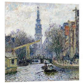 Quadro em PVC Canal a Amsterdam