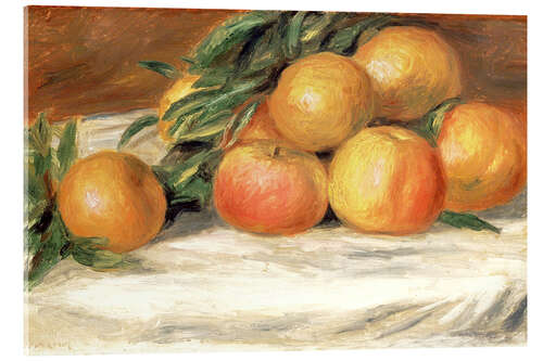 Acrylic print Still Life with Apples and Oranges
