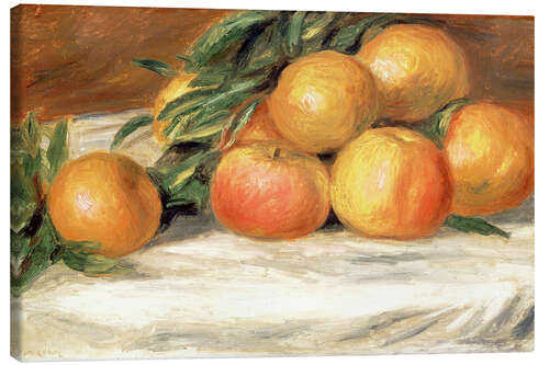 Canvas print Still Life with Apples and Oranges