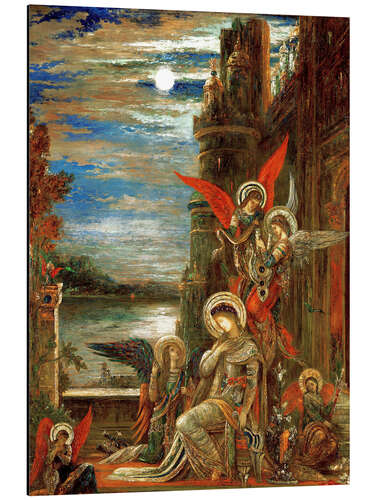 Aluminium print St. Cecilia (The Angels Announcing her Coming Martyrdom)