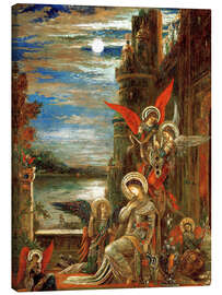 Stampa su tela  St. Cecilia - Gustave Moreau