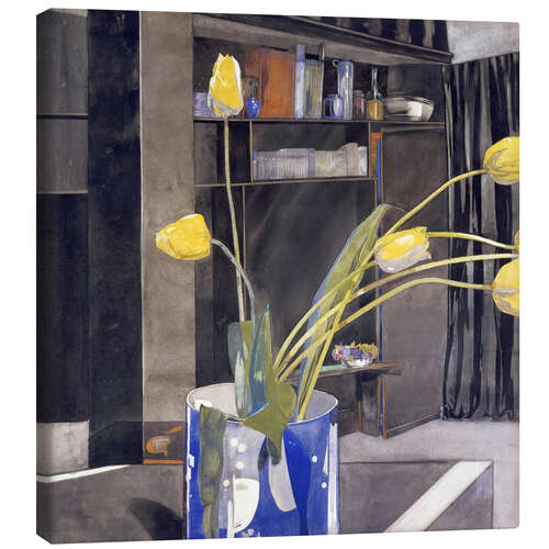 Canvas print Yellow Tulips