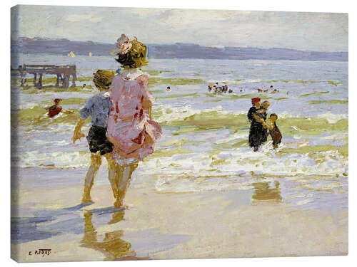 Tableau sur toile Au bord de la mer