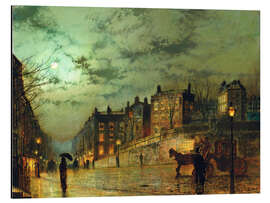 Magnettafel Hampstead Hill, Blick auf Heath Street