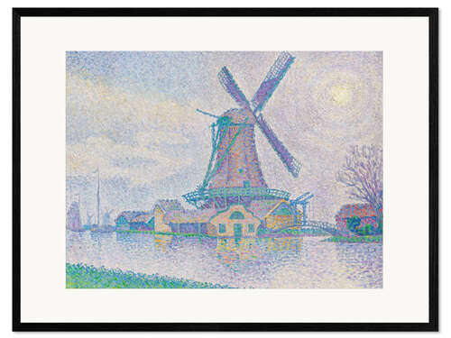 Impresión de arte enmarcada Moulin d'Edam