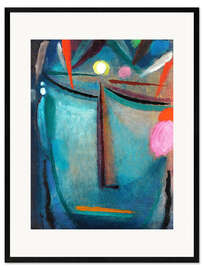Stampa artistica con cornice Face of Christ, Crown of Thorns