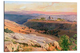 Obraz na aluminium Jerusalem from the Mount of Olives