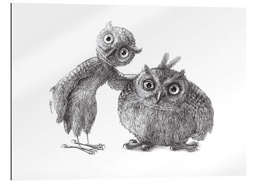 Gallery print Two Owls - Stan & Oliver