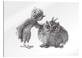 Gallery print Two Owls - Stan &amp; Oliver