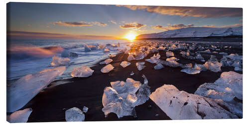 Canvas print Jökulsarlon 1