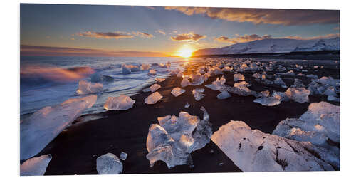 Hartschaumbild Jökulsarlon 1