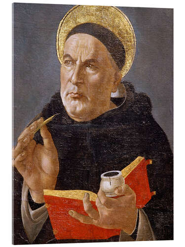 Quadro em acrílico Tomás de Aquino