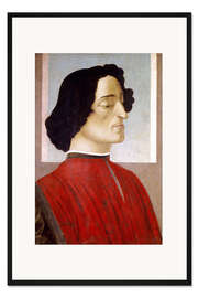 Gerahmter Kunstdruck Giuliano de' Medici